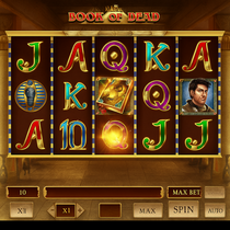 Kingmaker Casino - Book of Dead Slot Game