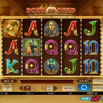 Kingmaker Casino - Book of Dead Slot Game